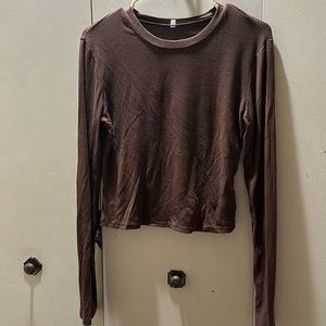Brown long sleeve - good condition - not sure where it’s from